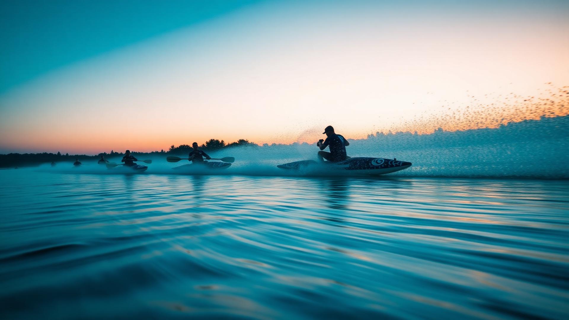 Canoe racing